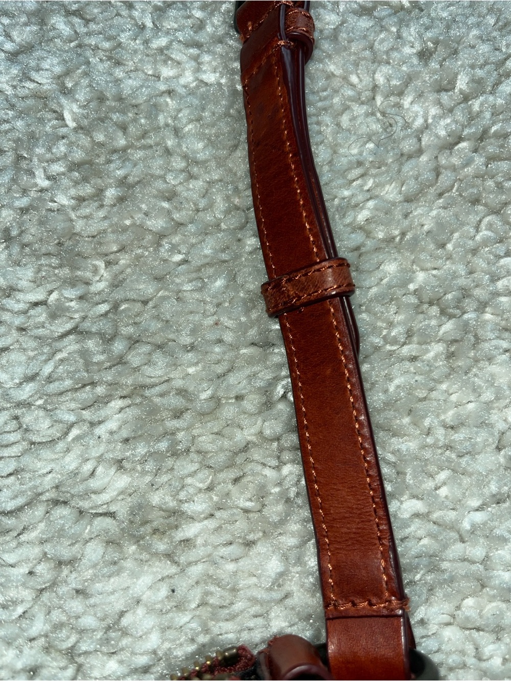 Frye leather crossbody messenger bag - Picture 9 of 14